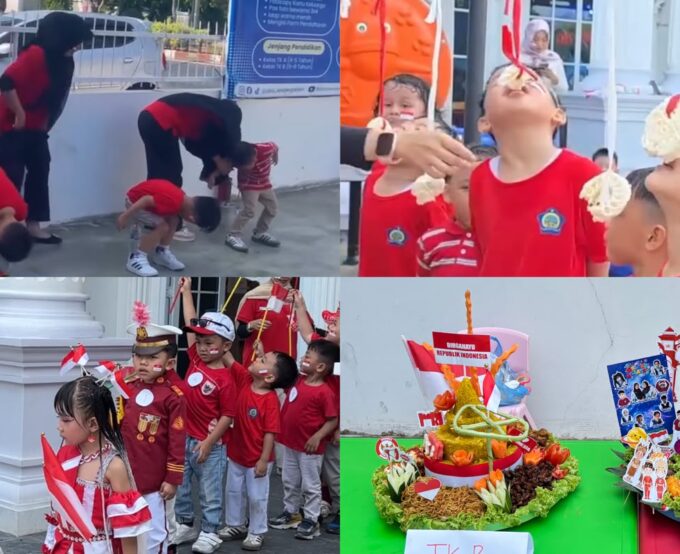 TK Danadyaksa Kids School Kota Bengkulu Meriahkan HUT RI KE-81